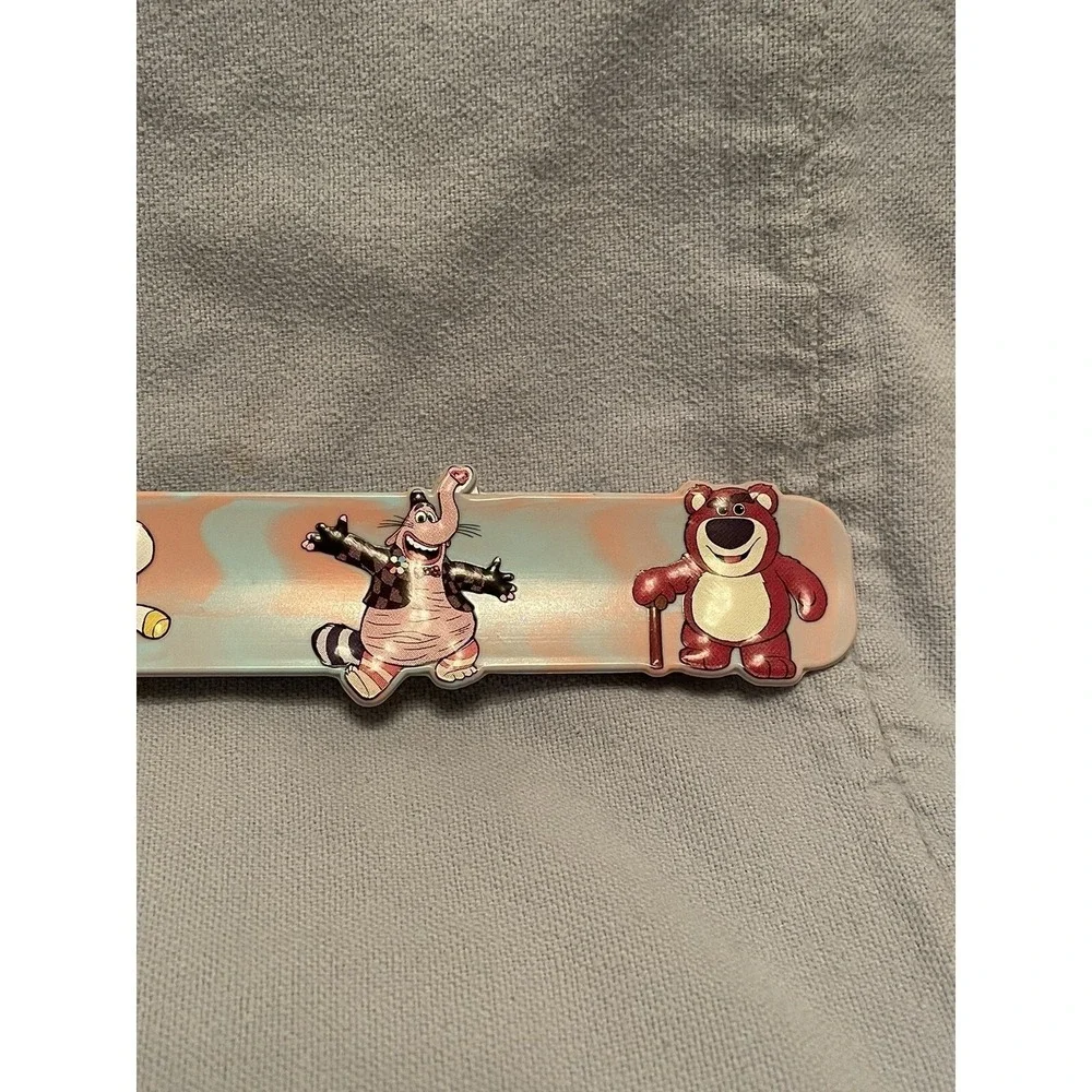 NEW Disney Parks Pixar Characters Slap Bracelet Bing Bong‎ Lotso Sulley Bunny